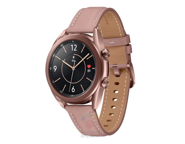 Galaxy Watch 3 sẽ gồm 2 phiên bản mặt đồng hồ khác nhau là 41mm và 45mm