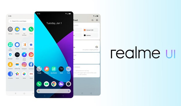 Realme C3 sử dụng giao diện Realme UI