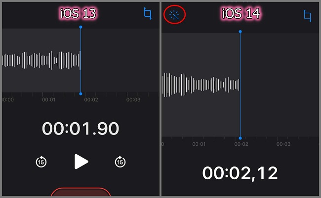 Ứng dụng ghi âm trên iOS 14 bổ sung tính năng lọc tiếng ồn, tiếng vang, tạo bản ghi chất lượng như sử dụng micro thu âm