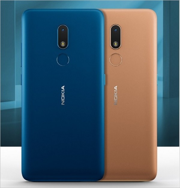 Mặt sau của Nokia C3