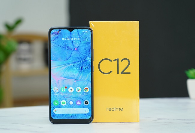 Realme C12 sở hữu viên pin khủng 6.000 mAh