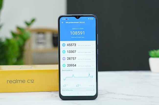 realme c12 antutu