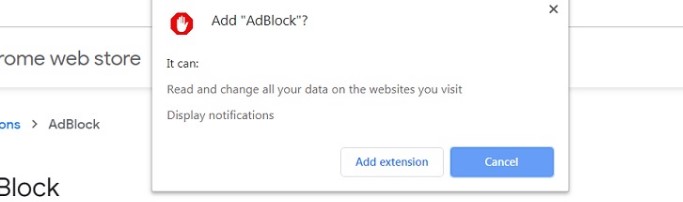 Chặn quảng cáo sử dụng Sử dụng tiện ích mở rộng AdBlock trên máy tính