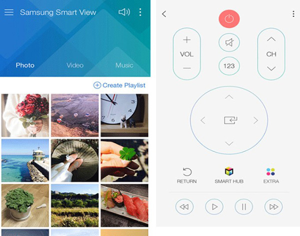 Ứng dụng Samsung Smart View được phát triển bởi chính Samsung 