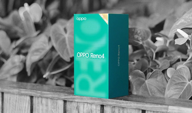 Bức ảnh được chụp qua filter xóa phông màu trên Reno4 series
