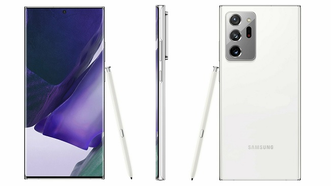 Galaxy Note 20 Ultra màu Trắng Huyền Bí