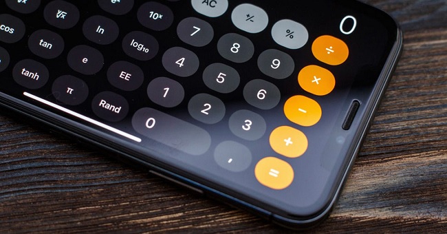 Ứng dụng máy tính trên iPhone
