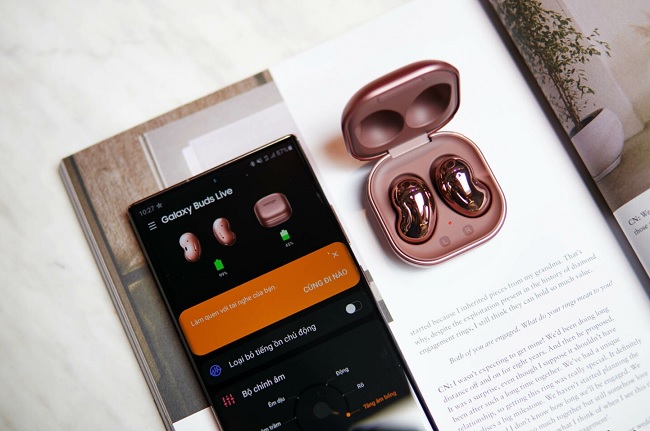 Galaxy Buds Live được tích hợp tính năng chống ồn chủ động ANC