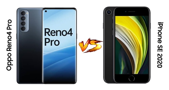 Nên mua OPPO Reno4 hay iPhone SE 2020?