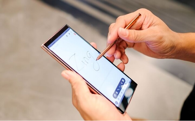 Bút S-Pen của Note 20 Ultra tốt hơn Note 10+