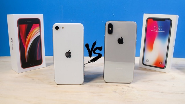 Nên mua iPhone SE 2020 chính hãng hay iPhone X xách tay?