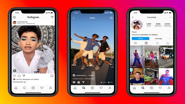 Ứng dụng Instagram Reels