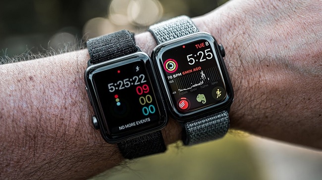 So sánh Apple Watch S5 với Apple Watch S3 về thiết kế và màn hình