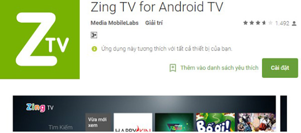 Đăng ký Account Zing TV trên Smart Tivi để trải nghiệm video chất lượng cao