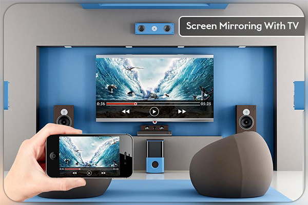 Ứng dụng Screen Mirroring cho smart tivi Sony