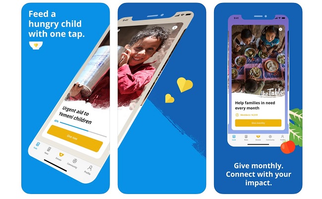 Ứng dụng ShareTheMeal