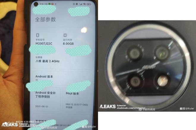 Lộ diện thông số cấu hình của Xiaomi Redmi Note 10