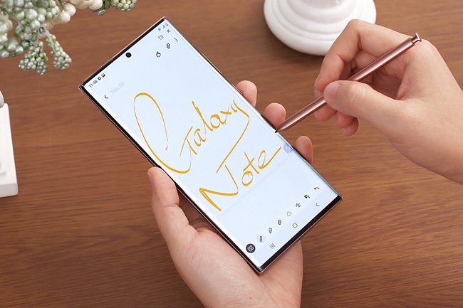 Bút S Pen có nhiều cải tiến mới