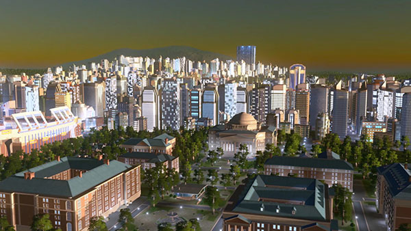 Game Cities: Skylines xây dựng thành phố xa hoa và tráng lệ