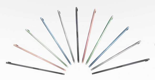 iPad Air 4 hấp dẫn với năm màu sắc