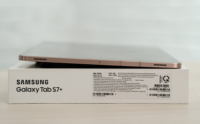 Hệ thống loa trên Galaxy Tab S7+