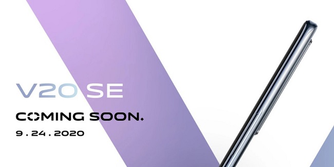 Công bố ngày ra mắt Vivo V20 SE