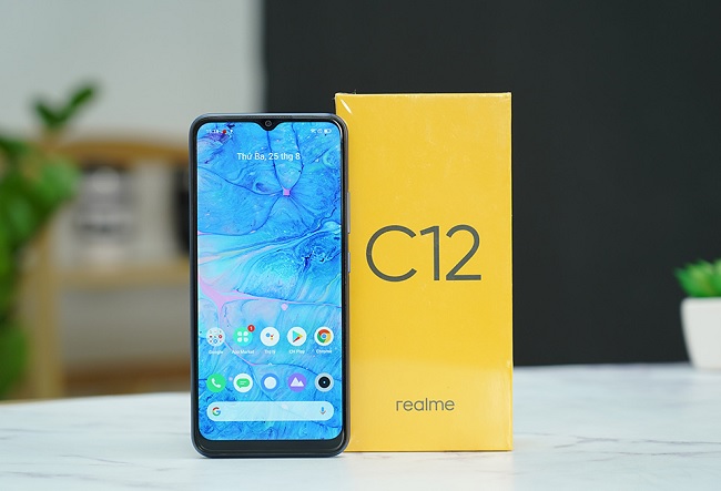 Màn hình của Realme C12