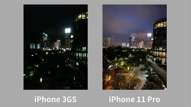iPhone 3GS bị mất rất nhiều chi tiết