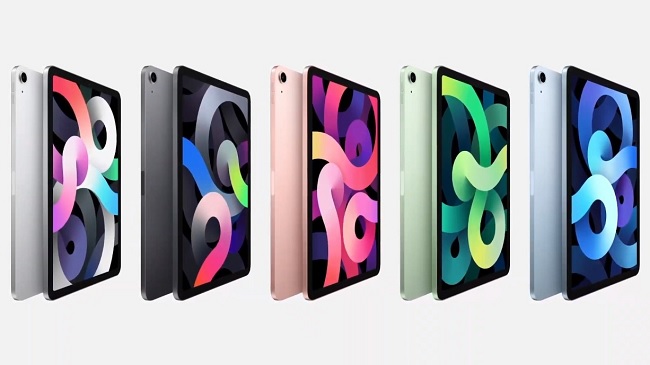 Các phiên bản màu sắc của iPad Air 4
