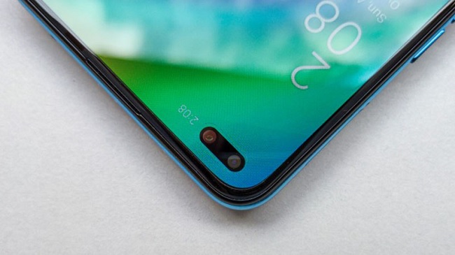 Camera selfie kép trên OPPO F17 Pro