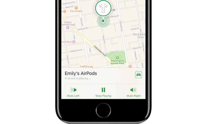 Cách tìm lại AirPods bị thất lạc bằng Find My iPhone
