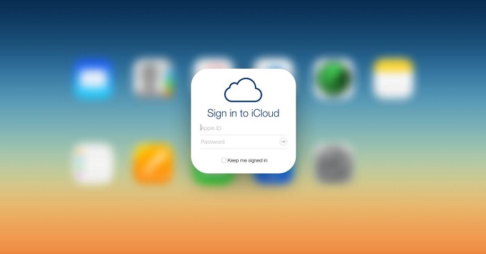 Đăng nhập tài khoản Apple ID để tìm AirPods