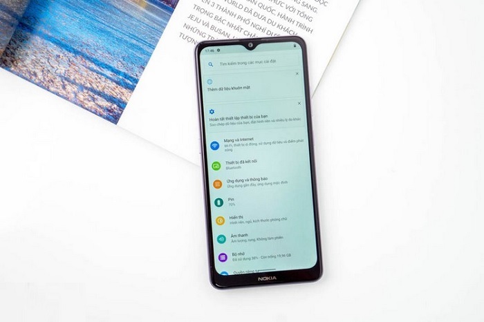 Nokia 2.4 được trang bị viên pin 4.500mAh