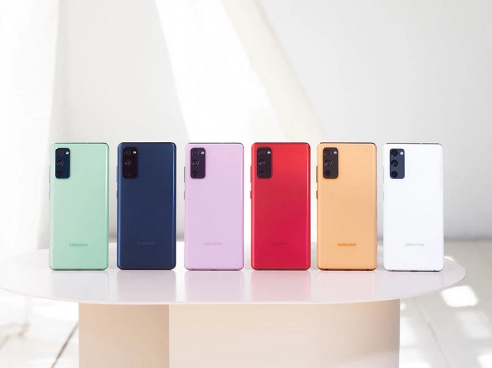 Galaxy S20 FE được trang bị 6 màu sắc khác nhau để người dùng lựa chọn