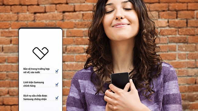 Có gói Bảo hành mở rộng Samsung Care+ Viettel Store sẽ hỗ trợ sửa chữa hoàn toàn không mất phí trong 1 năm