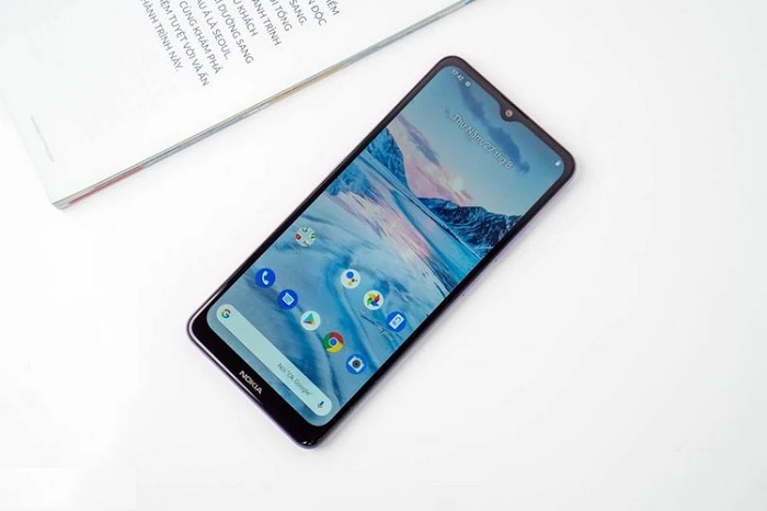 Màn hình Nokia 2.4 cho chất lượng hiển thị tốt
