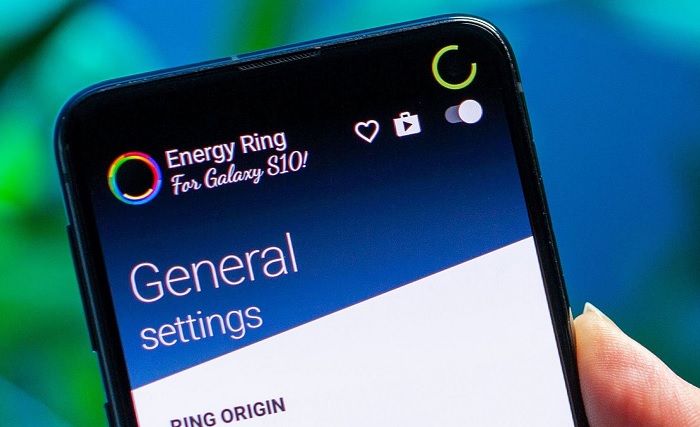 Energy Ring cho phép thay đổi biểu tượng pin trên điện thoại Android