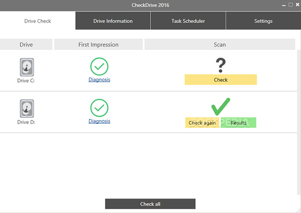 Phần mềm CheckDrive hỗ trợ kiểm tra tình trạng ổ cứng hiệu quả 