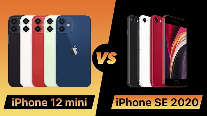 So sánh iPhone SE 2020 và iPhone 12 Mini