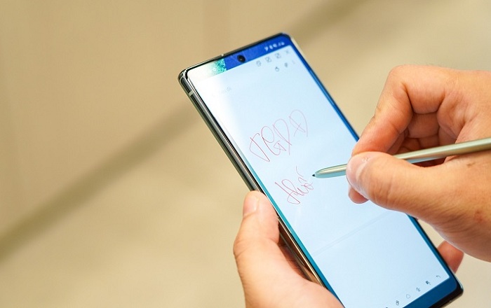 Note 20 được trang bị bút S pen thần thánh