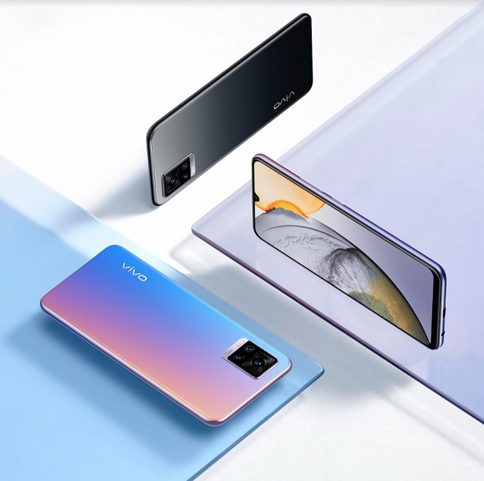 vivo V20 có hai màu sắc lựa chọn: Dạ Khúc Jazz và Giai Điệu Hoàng Hôn