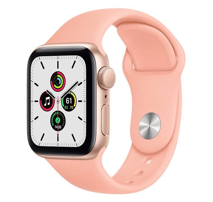 Apple Watch SE màu Vàng hồng vỏ nhôm