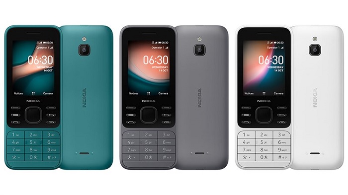 Ba màu sắc Nokia 6300 4G