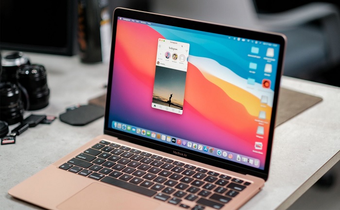 Macbook chạy chip M1 chạy được phần mềm trên nền tảng iOS