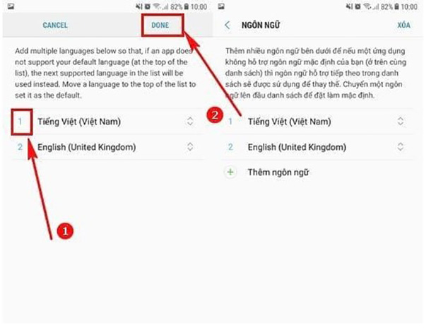 Bạn có thể cài đặt Tiếng Việt cho điện thoại Samsung nhanh chóng bằng 3 thao tác trên