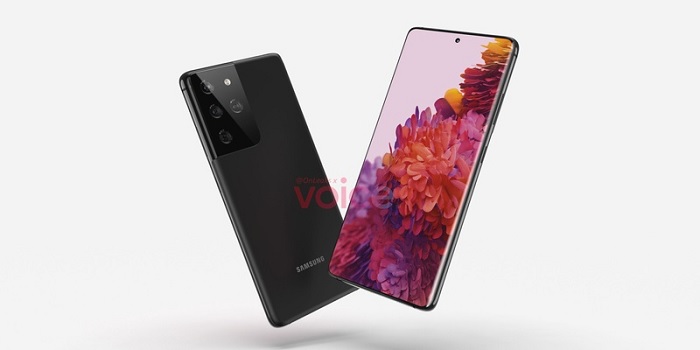 Ảnh render Galaxy S21 Ultra