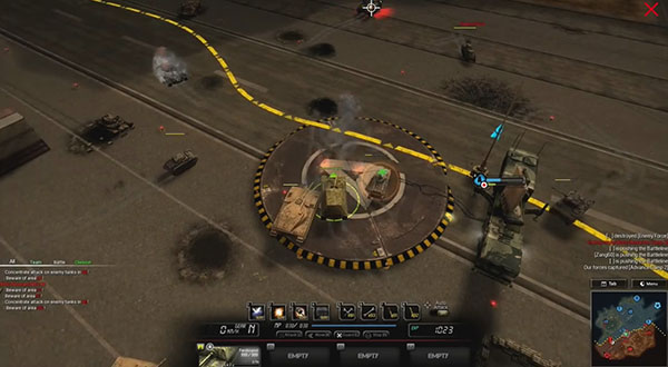 Game bắn tank Battleline: Steel Warfare 