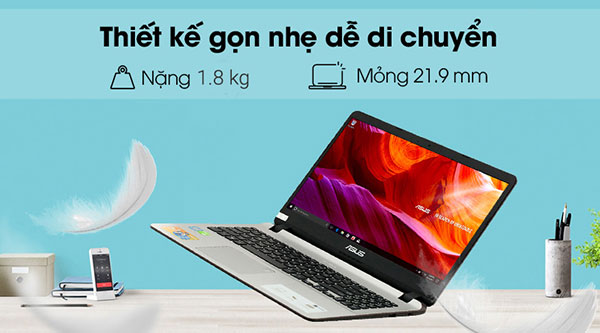 Laptop chơi game giá rẻ Asus X507UF-EJ074T 