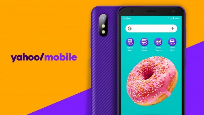 Smartphone mang thương hiệu Yahoo vừa trình làng