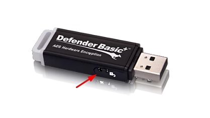 Một số USB có cần gạt chống ghi dữ liệu